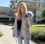 AnnaLea kabát gyöngyház lila – Női átmeneti kabát – Innova Fashion